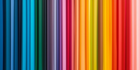 Color bar spectrum. color bar or stripes consisting of numerous vivid lines of color. Color stripe background made from colored stripes. Background or cover for something creative or diverse.