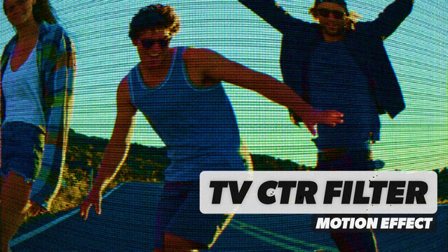 TV CTR Filter Procedural Motion Effect