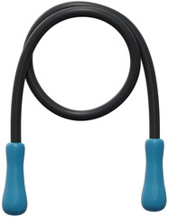3D rendered Jump Rope Illustration