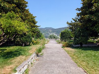 Jardin du Monastere de Cimiez in Nice, France - June 2025