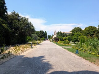 Jardin du Monastere de Cimiez in Nice, France - June 2025