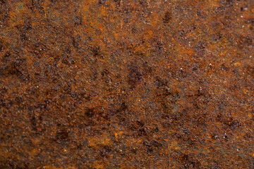 Empty Rusty metal texture or background. Industrial iron surface. Abstract factory color.