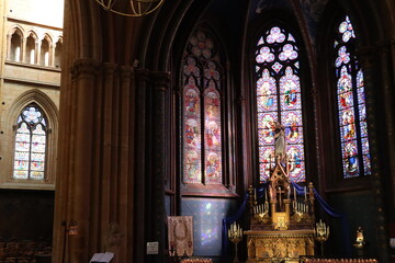 Obraz premium st Benign altar in Dijon , France 