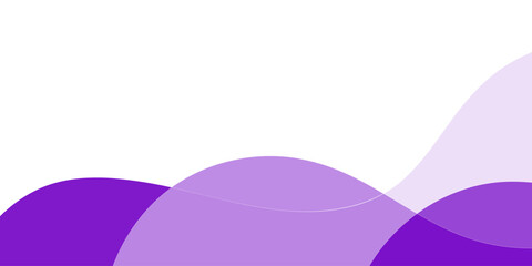 Abstract purple and white curved shapes
