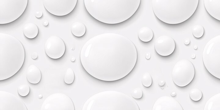 minimalist white circular patterns for modern design and backgrounds