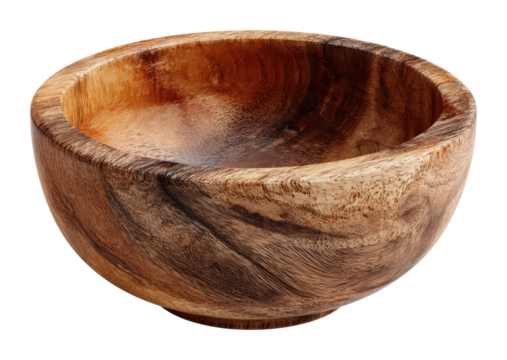 Crafted wooden bowl showcase rustic kitchen home natural environment