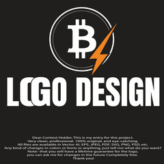 Business logo design with money and success concept in vector illustration