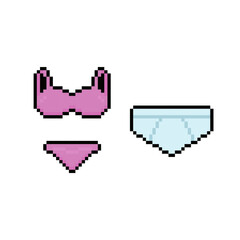 underwear man women pixel art