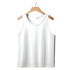 A tank top on transparent background