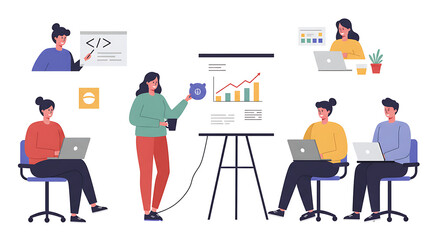 Empowering Teamwork Collaborative Data Analysis and Presentation Strategies