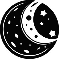 black and white cartoon illustration