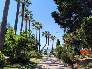 Parc Vigier in Nice, France - June 2025