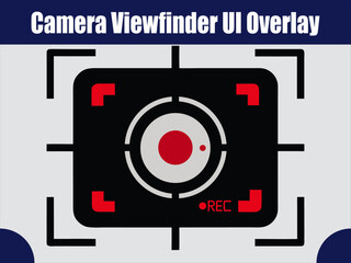 Camera Viewfinder UI Overlay