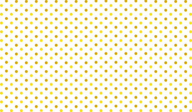 yellow dot circle pattern with transparent background