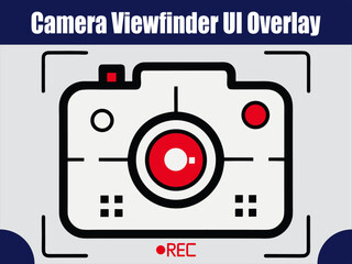 Camera Viewfinder UI Overlay