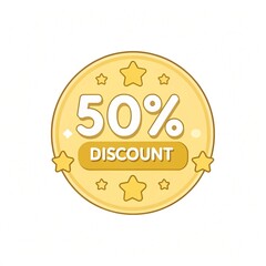 50% percent discount