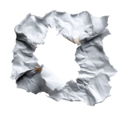 Crumpled white paper texture minimalist design concept