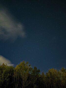 starry night sky