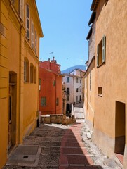 Overview Menton on the French Riviera - July 2025
