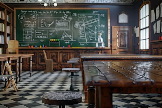High Resolution Picture of Mathematics and Statistics School Environment