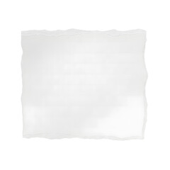 Obraz premium Torn white paper on black background blank space