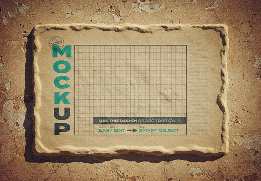 Horizontal Mockup with Sand