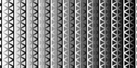 abstract hexagonal pattern background. Degraded border for design prints.Modern stylish abstract texture. Repeating striped line elements wallpaper, backdrop Vector. Abstract seamless wallpaper.