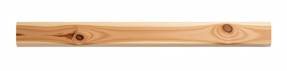 Natural wood log, smooth texture, light brown color, unique grain patterns, rustic appearance, ideal for crafts