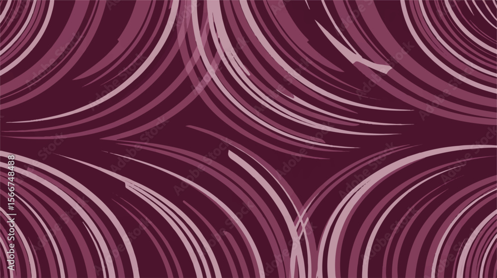 Poster curved lines pattern design abstract