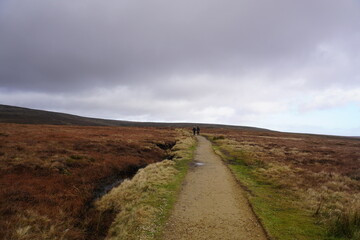 B29 OVEREXPOSED Crash Site, The Peak District, England – June 8 2022: Explore a moody moorland...