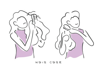 Hand drawn line art vector of school kids. Back to school art. Excited group of tweens.