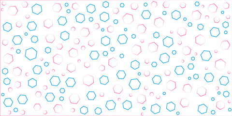 abstract geometric blue texture background. blue hexagon 3D background texture. 3d rendering illustration. Clear pattern abstract background hexagon .