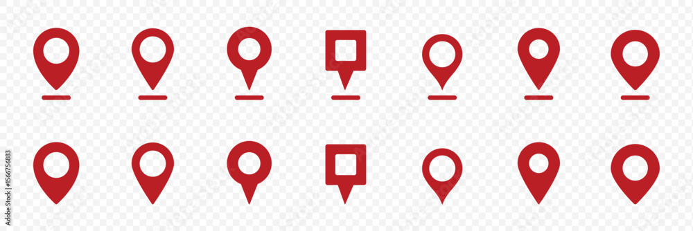 Poster location pin icon. map pin place marker. map marker pointer icon. gps location symbol. transparent b