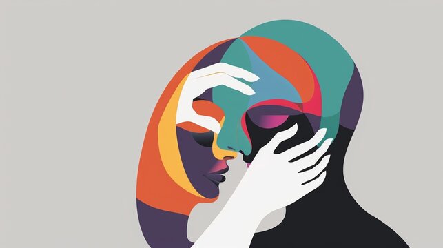 Metaphor of human reinvention and emotional transformation in modern life