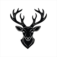 Wildlife Heart Symbol Silhouette Graphic