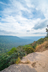 Obraz premium Scenic view, landscape of Khao Yai National Park in Thailand