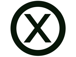 The cross in the circle