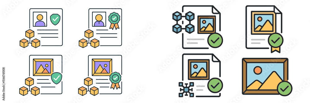 Poster certification processes and validations for digital assets and media on organized platforms