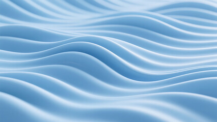 Fototapeta premium blue wavy background