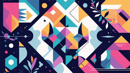 seamless geometric pattern