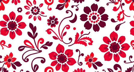 seamless floral background, flower repeat pattern, floral print fabric, botanical textile pattern, flower pattern vector, decorative floral fabric, fabric with flowers, floral motif seamless, textile 