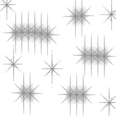 Vector snowflakes pattern design for Christmas holiday decoration