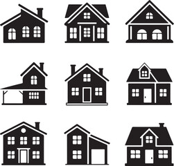"Modern House Silhouette Design"

"Simple Home Vector Icon"

"Cozy Cottage House Clipart"

"Traditional House Outline Art"

"Minimalist House Shape Vector"

