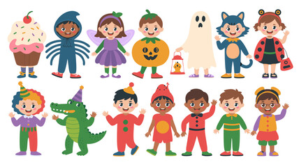 Scary clown vector illustration perfect for Halloween events, childrens parties, carnivalthemed designs, posters, invitations, and fun seasonal decorations.