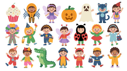 Scary clown vector illustration perfect for Halloween events, childrens parties, carnivalthemed designs, posters, invitations, and fun seasonal decorations.