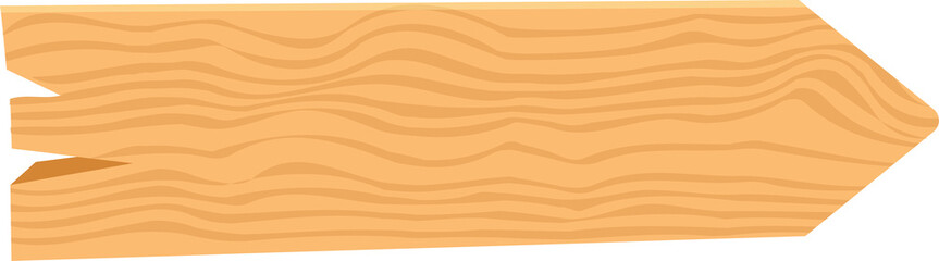 Wooden Board Arrow Decorative