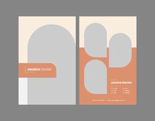 Comp Card Design, Modeling Card Design, Photography Card, Fashion Model Comp Card Template