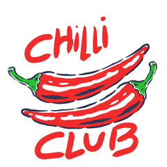 Just chillin. Always fresh spicy graphic print design. Eat veggies. Hot chili design for t shirt print, poster, sticker, background and other uses. Red spicy chili artwork. Uk
