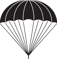 Skydiver in Freefall Silhouette

Parachuting Adventure Vector Art

Extreme Skydiving Action Illustration

High Altitude Parachute Jump Silhouette

Adrenaline Rush Skydiver Design