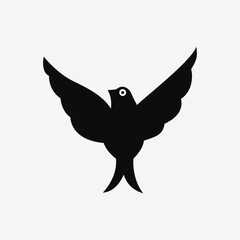 Download a minimal birds logo perfect for modern branding. Clean, elegant, and versatile design ideal for creative businesses, eco brands, apps, and more.